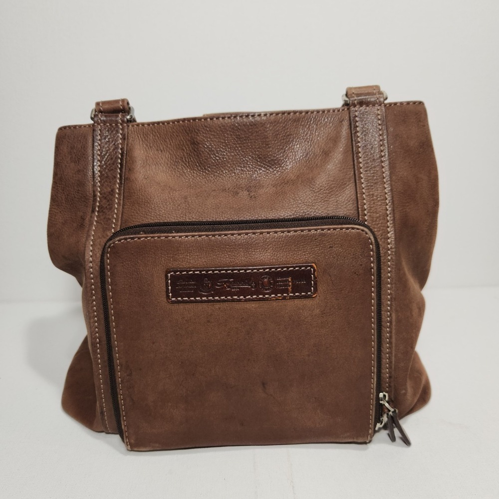Fossil‎ Leather Weekender Bag w/ Organizer